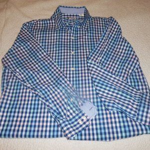 IZOD MENS DRESS SHIRT.  X LARGE. LIKE NEW.
